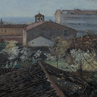 La huerta del convento de Santa Cruz
